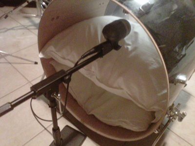 Shure Beta 52A Inside Kick Drum